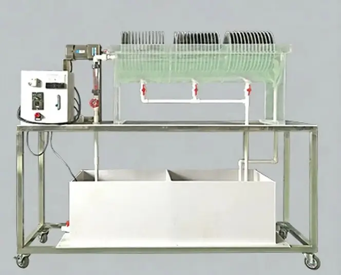 多軸式生物轉盤三軸三級實驗設備Multi-axis biological rotating disc three-axis three-stage experimental equipment